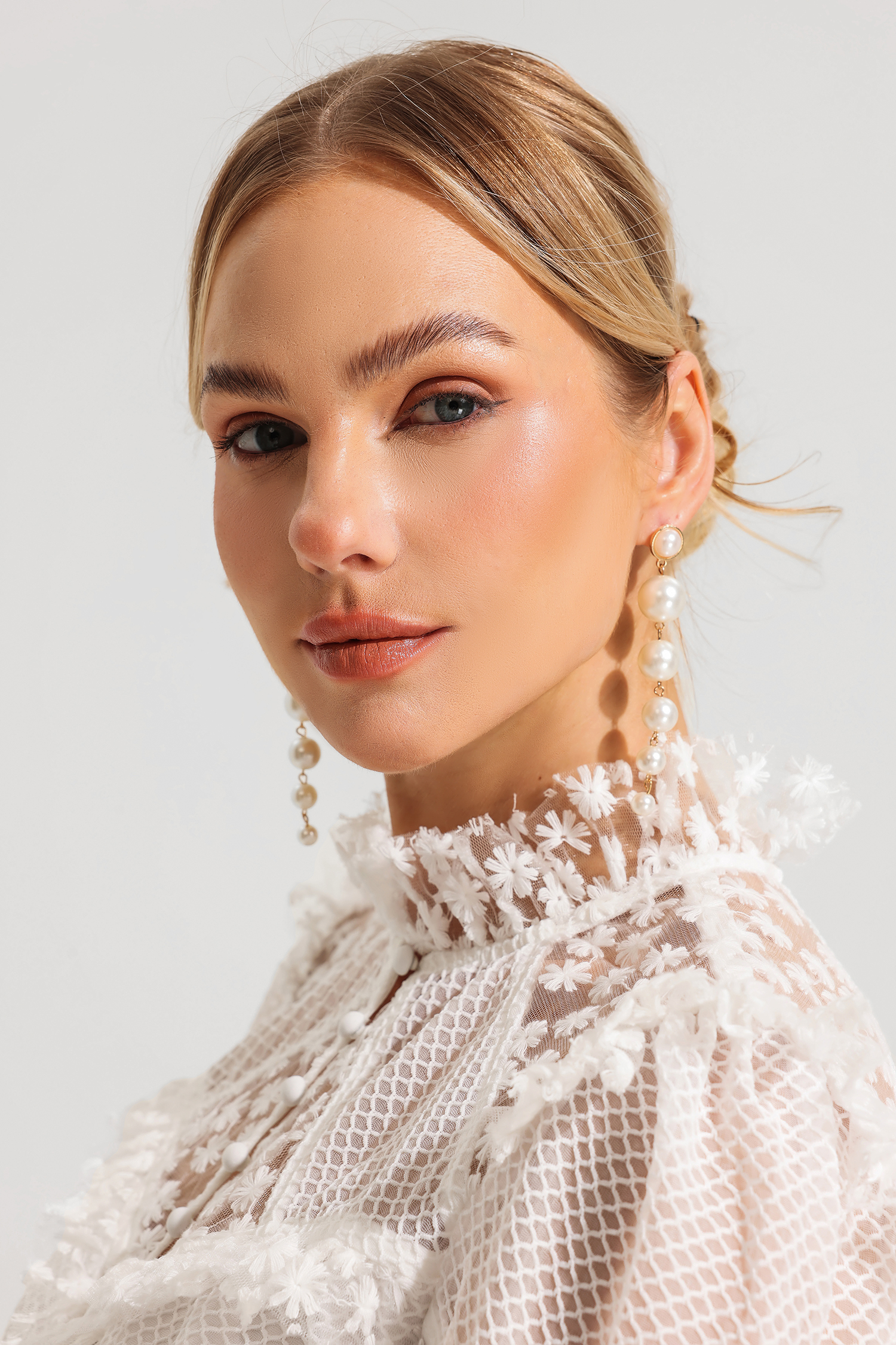 Faux Pearl Drop Earrings Faux Pearl Drop Earrings