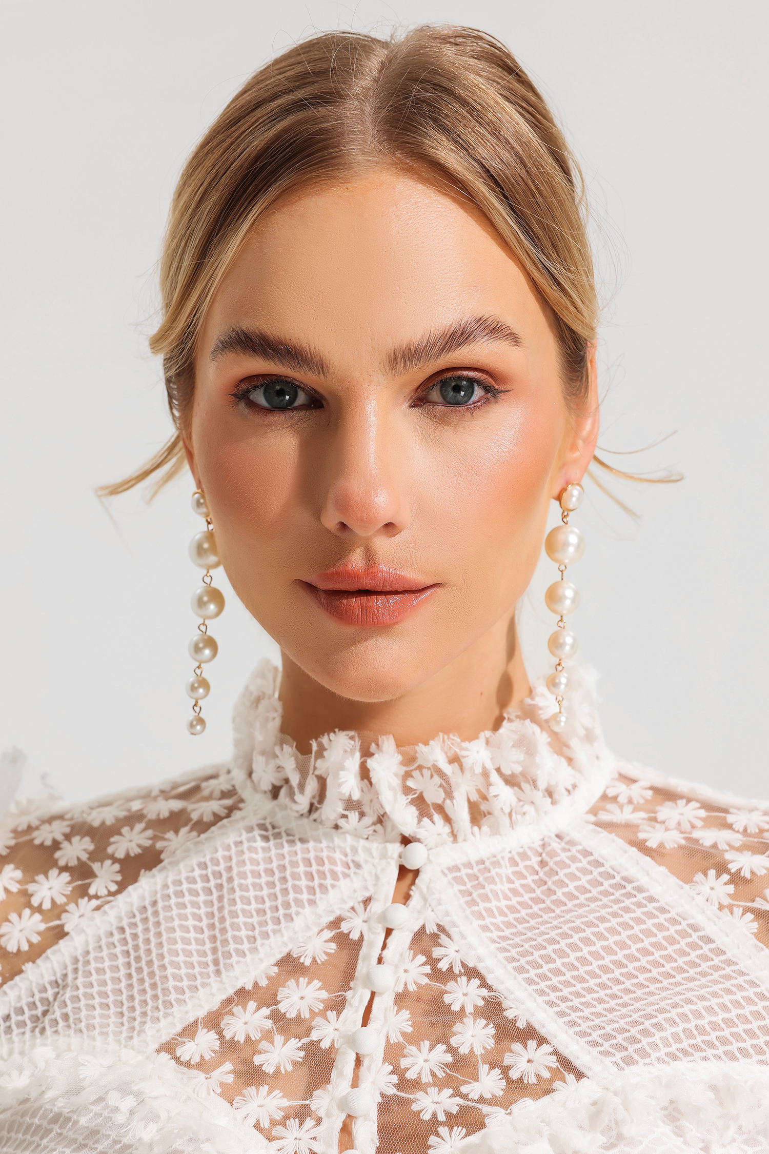 Faux Pearl Drop Earrings Faux Pearl Drop Earrings