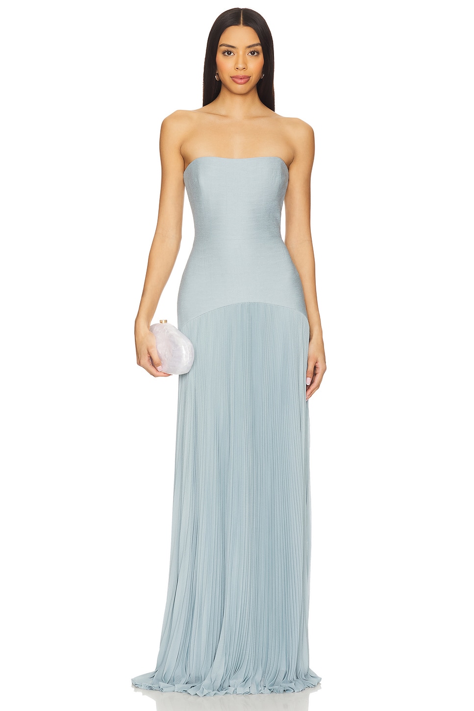 Solid Splicing Off-Shoulder Maxi Dress Solid Splicing Off-Shoulder Maxi Dress