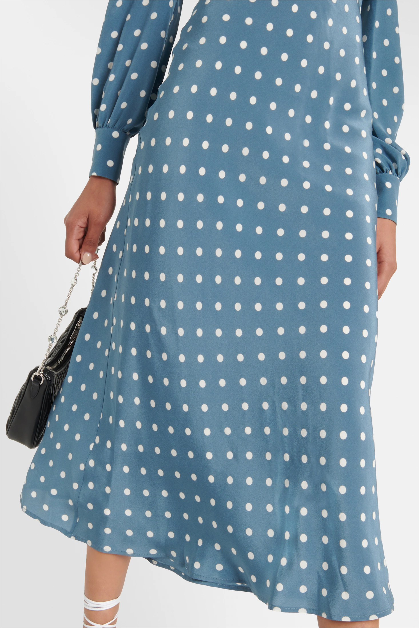 Long Sleeve V-Neck Midi Dress Long Sleeve V-Neck Midi Dress