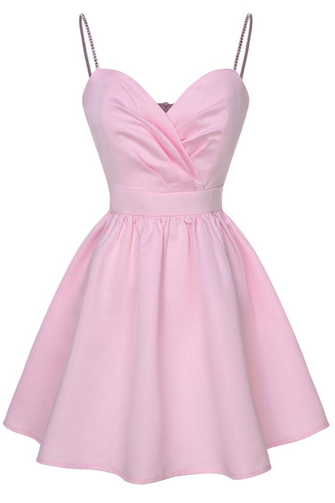 Satin Ruffle Hem Mini Dress Satin Ruffle Hem Mini Dress