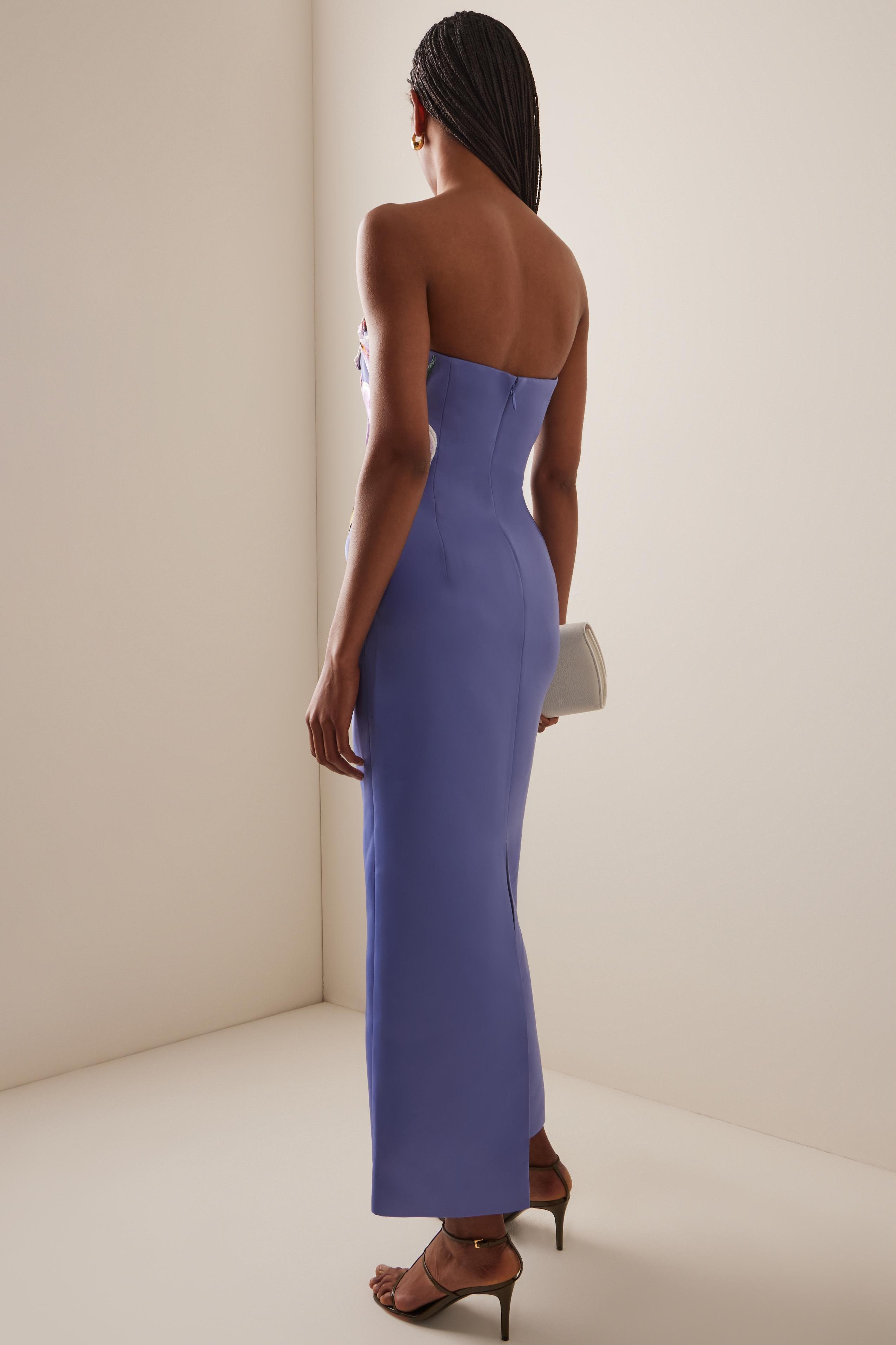Embroidered Off-Shoulder Midi Dress Embroidered Off-Shoulder Midi Dress