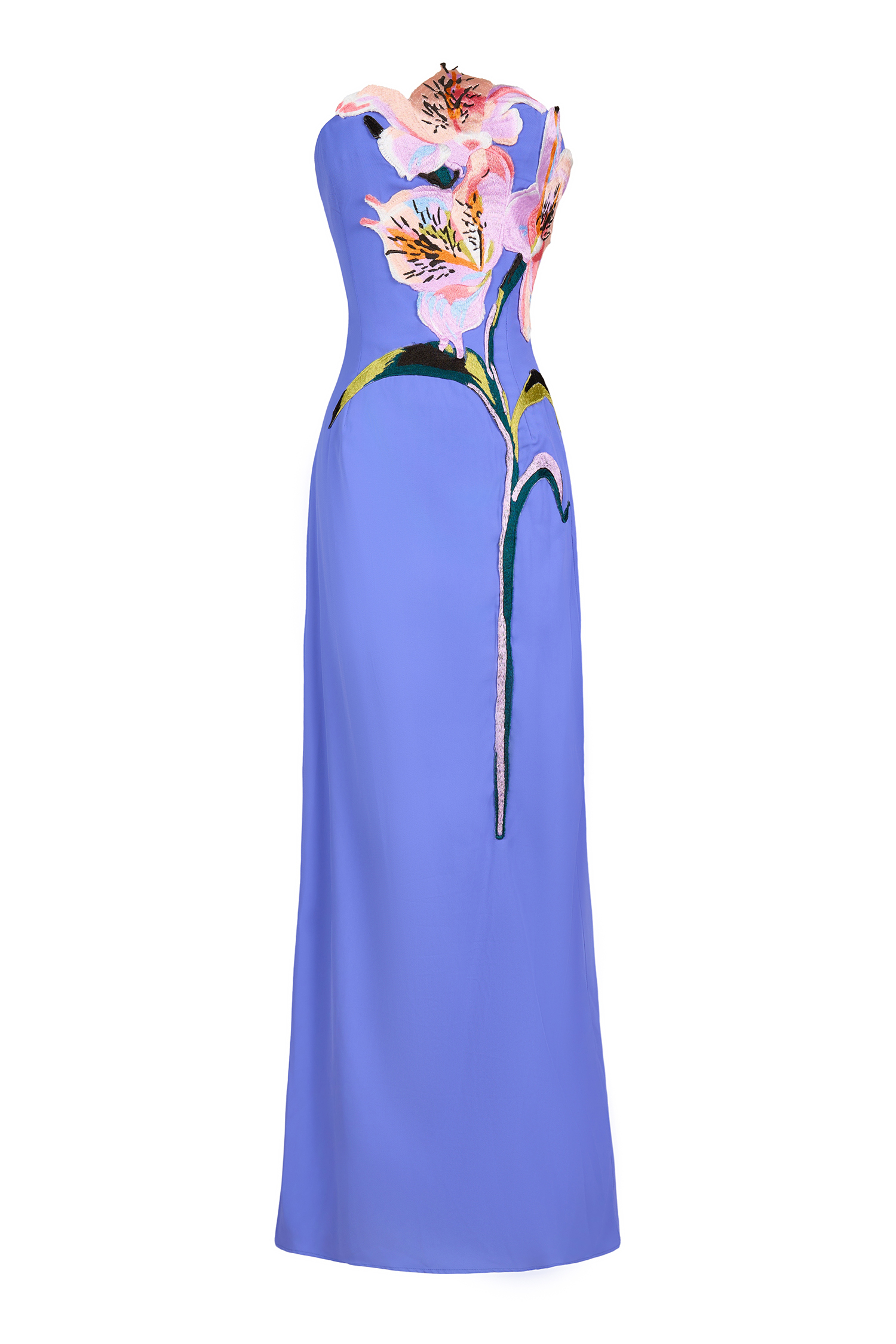 Embroidered Off-Shoulder Midi Dress Embroidered Off-Shoulder Midi Dress