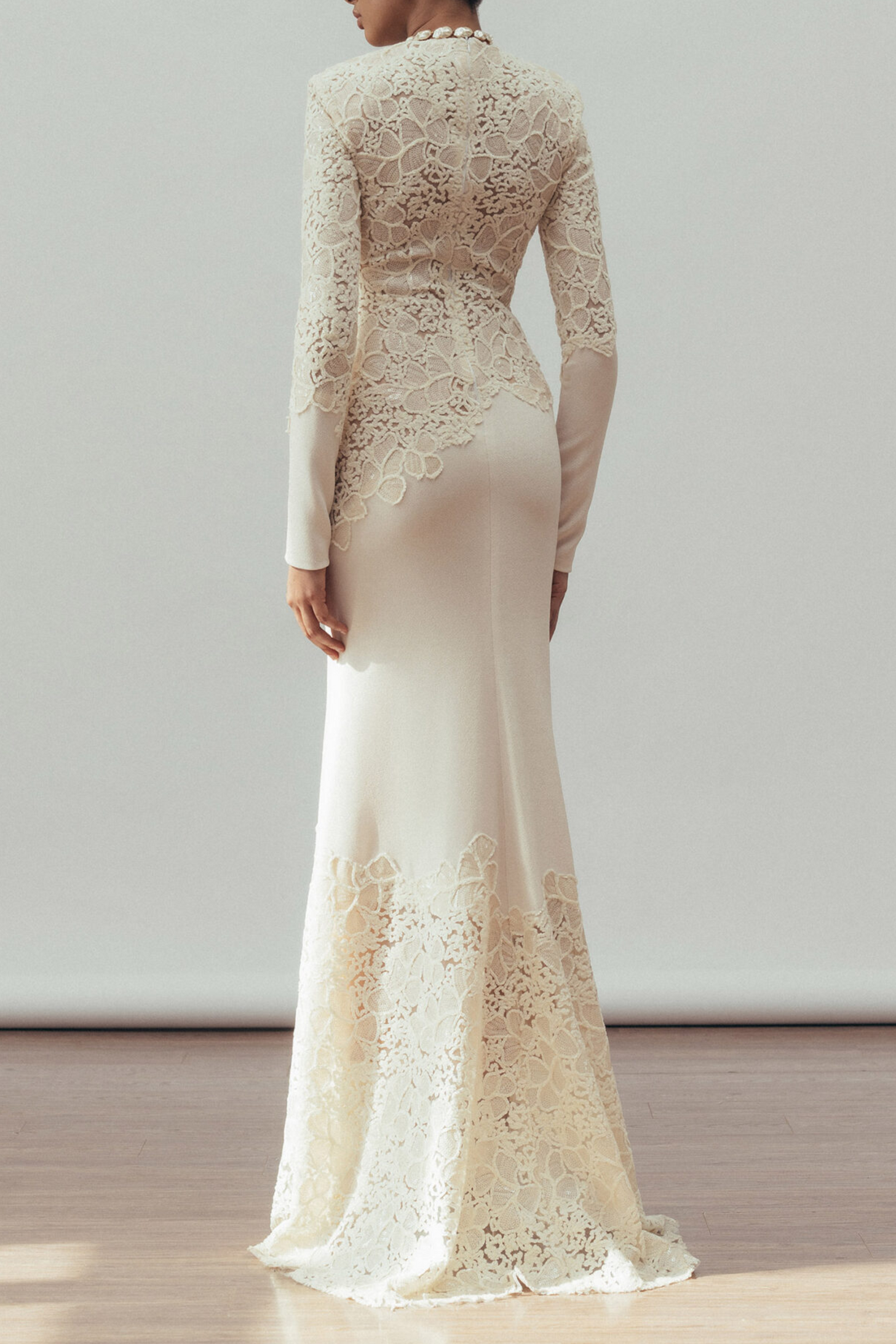 Sequin Splicing Embroidery Long Sleeve Maxi Dress Sequin Splicing Embroidery Long Sleeve Maxi Dress