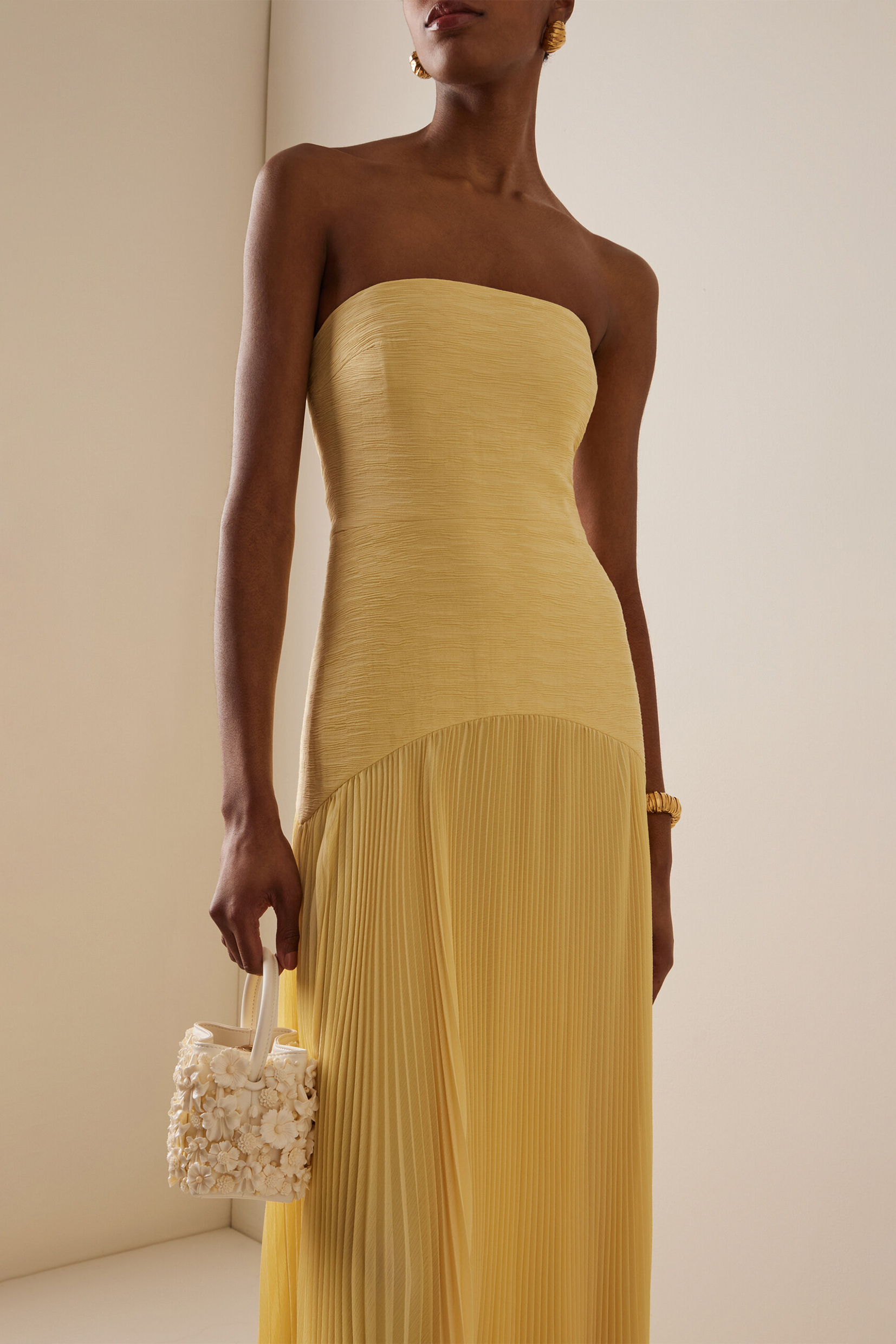 Solid Splicing Off-Shoulder Maxi Dress Solid Splicing Off-Shoulder Maxi Dress